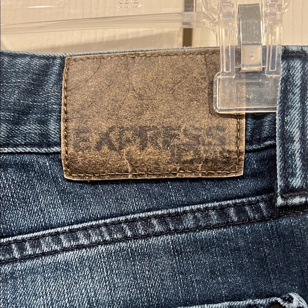 Express Midnight Blue Slim Straight Jeans - Picture 10 of 10